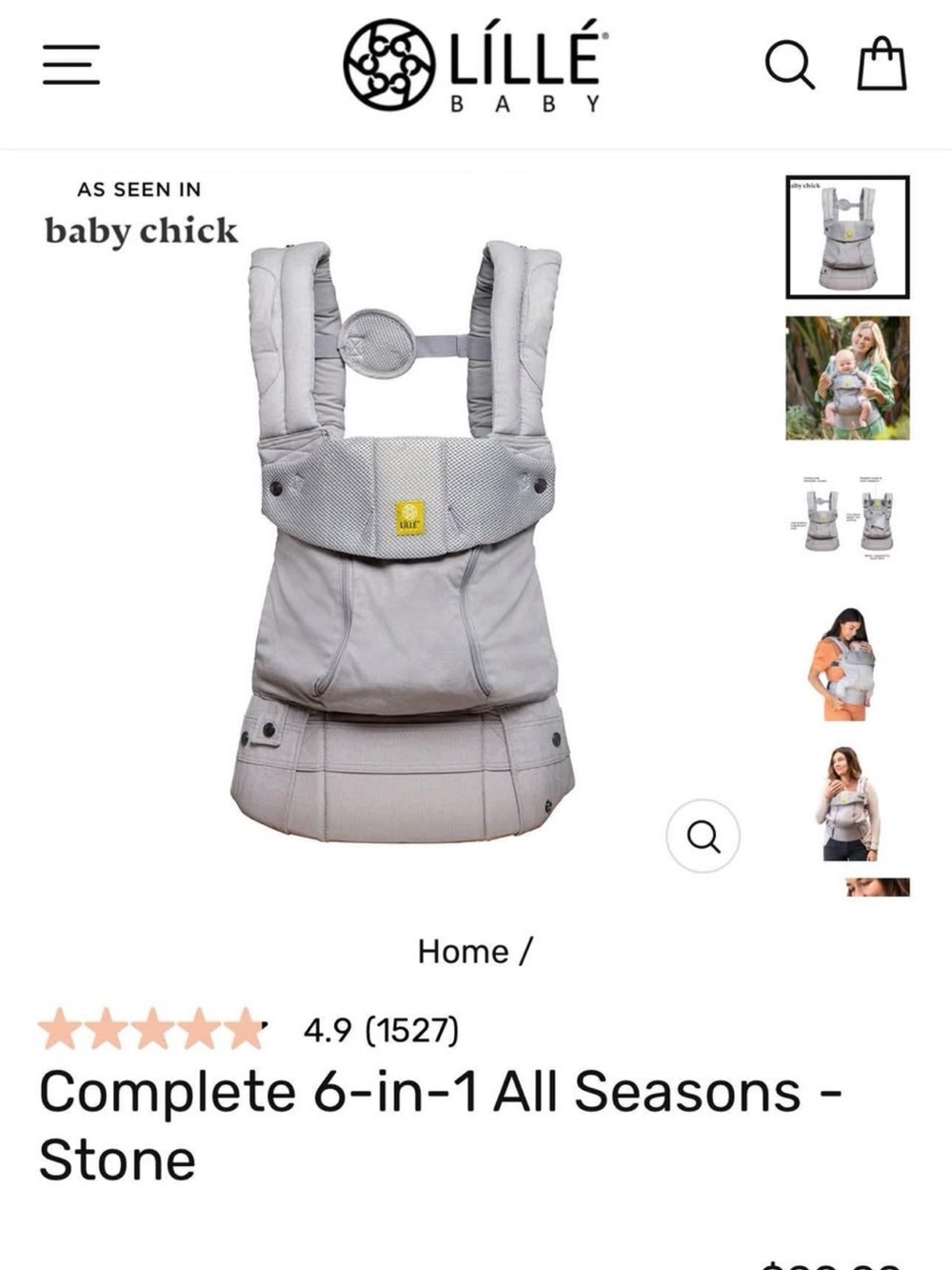LÍLLÉbaby 6-in-1 Carrier
